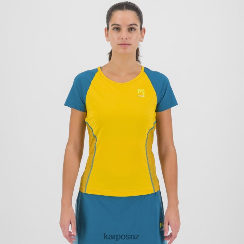 T-Shirt| LEMON CURRY/CORSAIR 0848P81257 Karpos LAVAREDO EVO W JERSEY Women