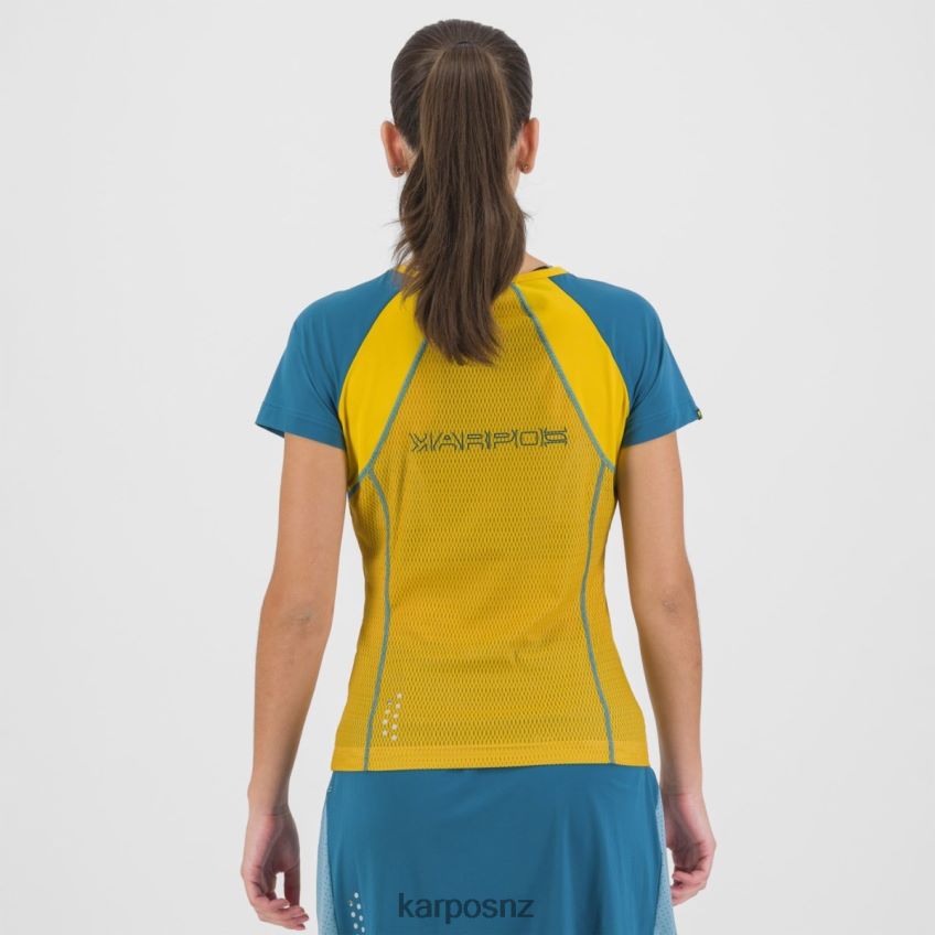 T-Shirt| LEMON CURRY/CORSAIR 0848P81257 Karpos LAVAREDO EVO W JERSEY Women