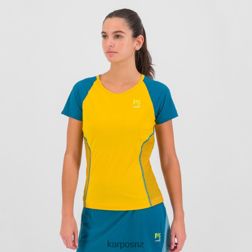 T-Shirt| LEMON CURRY/CORSAIR 0848P81257 Karpos LAVAREDO EVO W JERSEY Women