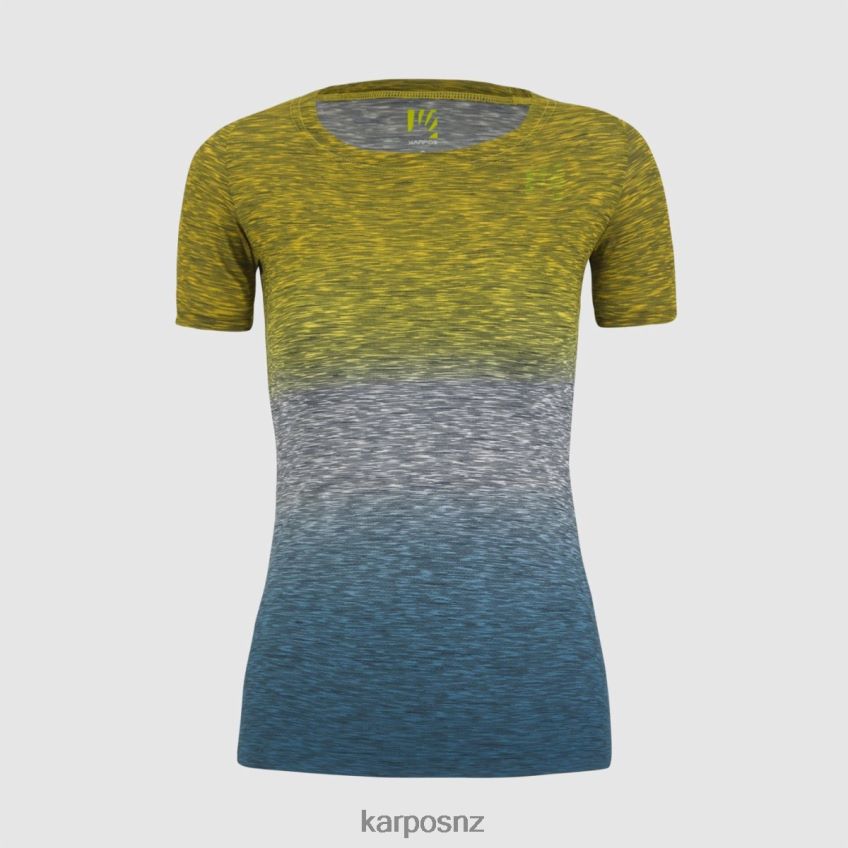 T-Shirt| LEMON CURRY/CORSAIR 0848P81269 Karpos PRATO PIAZZA W JERSEY Women