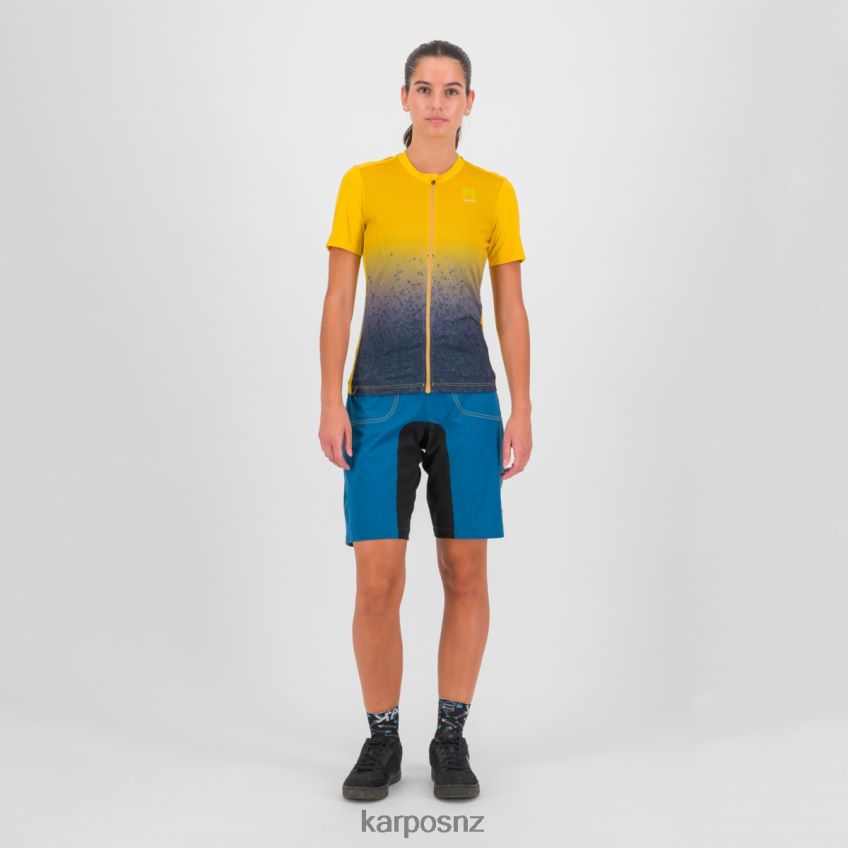 T-Shirt| LEMON CURRY/OMBRE BLUE 0848P81230 Karpos VERVE EVO W JERSEY Women