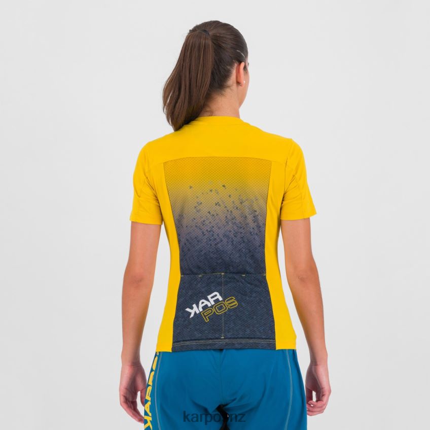 T-Shirt| LEMON CURRY/OMBRE BLUE 0848P81230 Karpos VERVE EVO W JERSEY Women