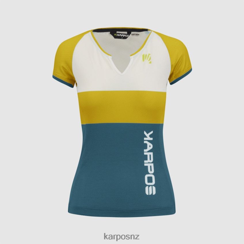 T-Shirt| LEMON CURRY/WHITE/CORSAIR 0848P81249 Karpos MOVED EVO W JERSEY Women