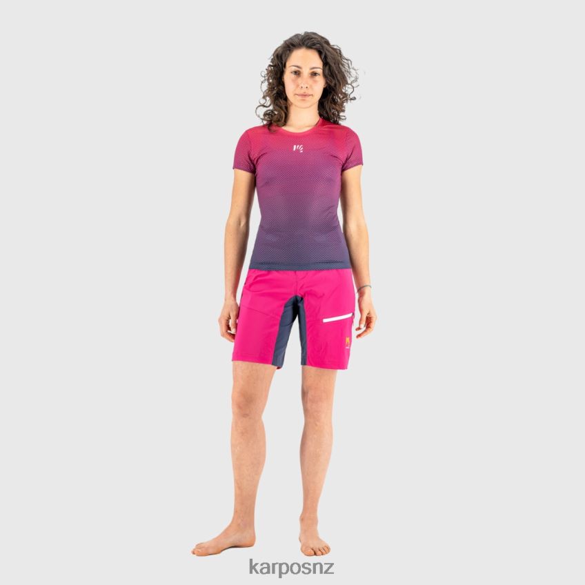 T-Shirt| MOROCCAN BLUE/BLUEBIRD 0848P81318 Karpos VERVE MESH W T-SHIRT Women