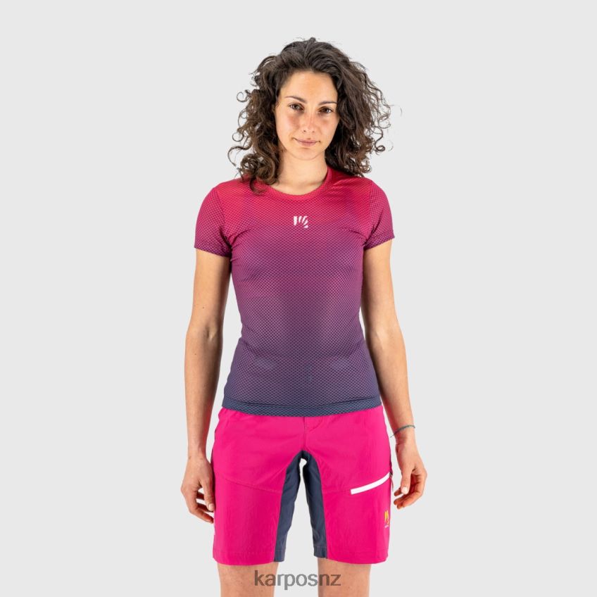 T-Shirt| MOROCCAN BLUE/BLUEBIRD 0848P81318 Karpos VERVE MESH W T-SHIRT Women