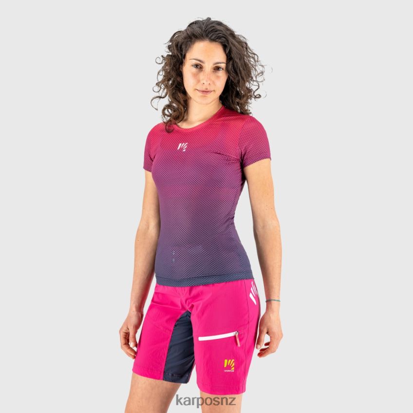 T-Shirt| MOROCCAN BLUE/BLUEBIRD 0848P81318 Karpos VERVE MESH W T-SHIRT Women