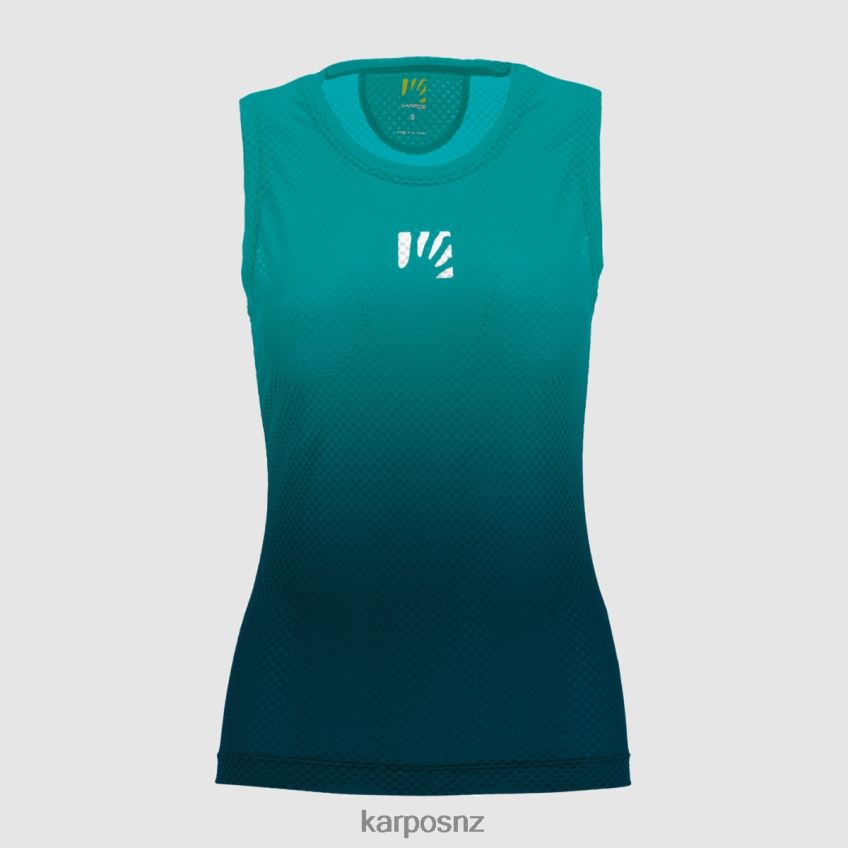 T-Shirt| MOROCCAN BLUE/BLUEBIRD 0848P81353 Karpos VERVE MESH W SLEEVELESS Women