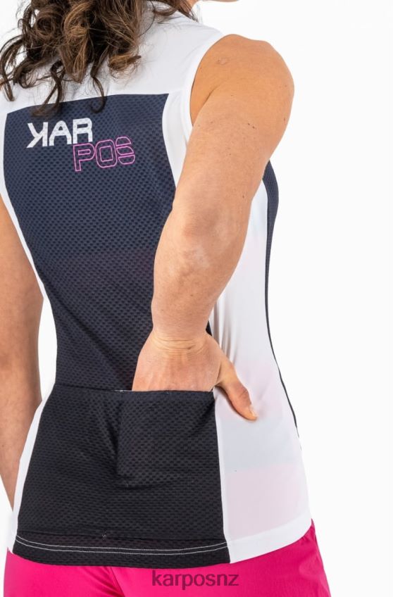 T-Shirt| OMBRE BLUE/CABARET 0848P81237 Karpos VERVE EVO W SLEEVELESS Women