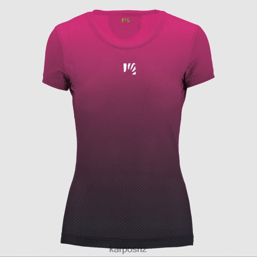 T-Shirt| OMBRE BLUE/CABARET 0848P81317 Karpos VERVE MESH W T-SHIRT Women