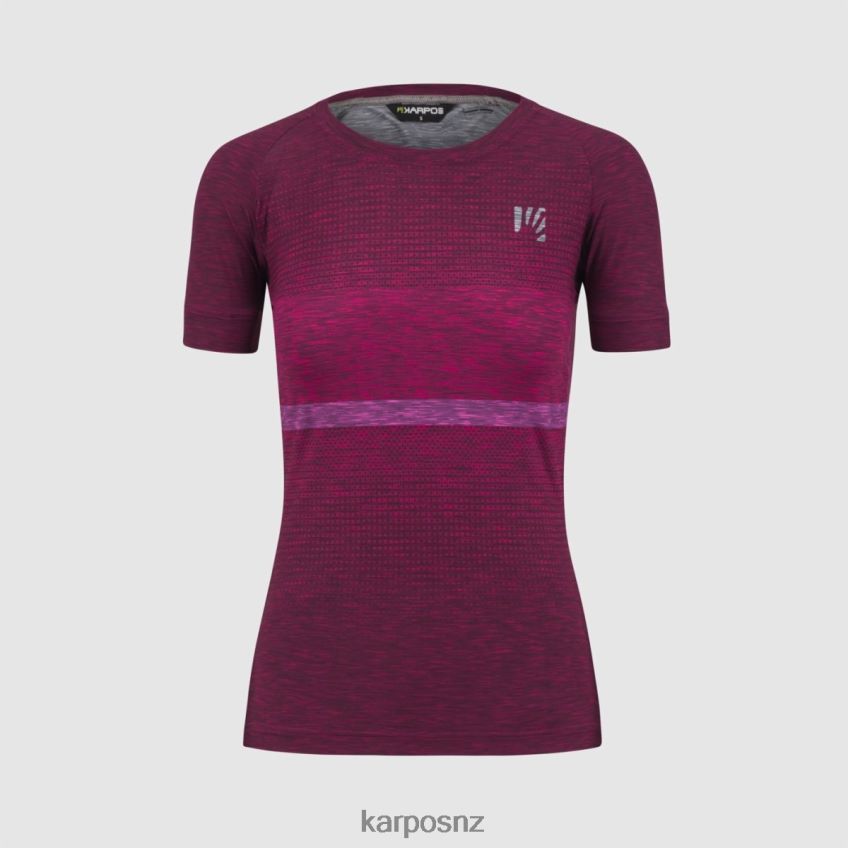 T-Shirt| RASPBERRY RADIANCE/CABARET 0848P81253 Karpos VERVE W TEE Women