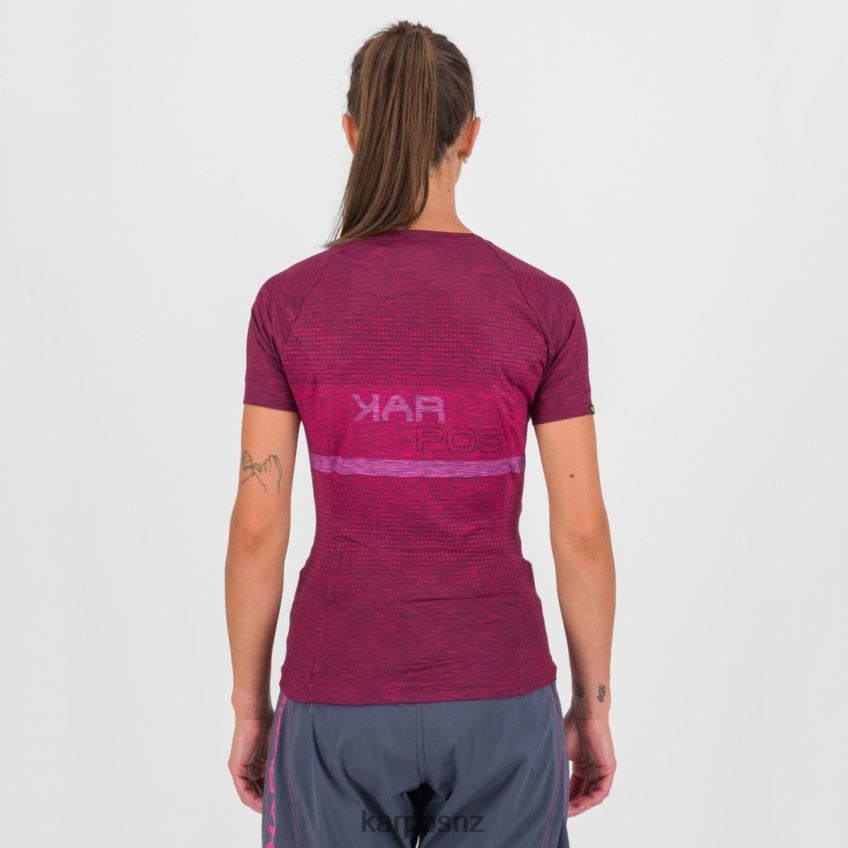 T-Shirt| RASPBERRY RADIANCE/CABARET 0848P81253 Karpos VERVE W TEE Women