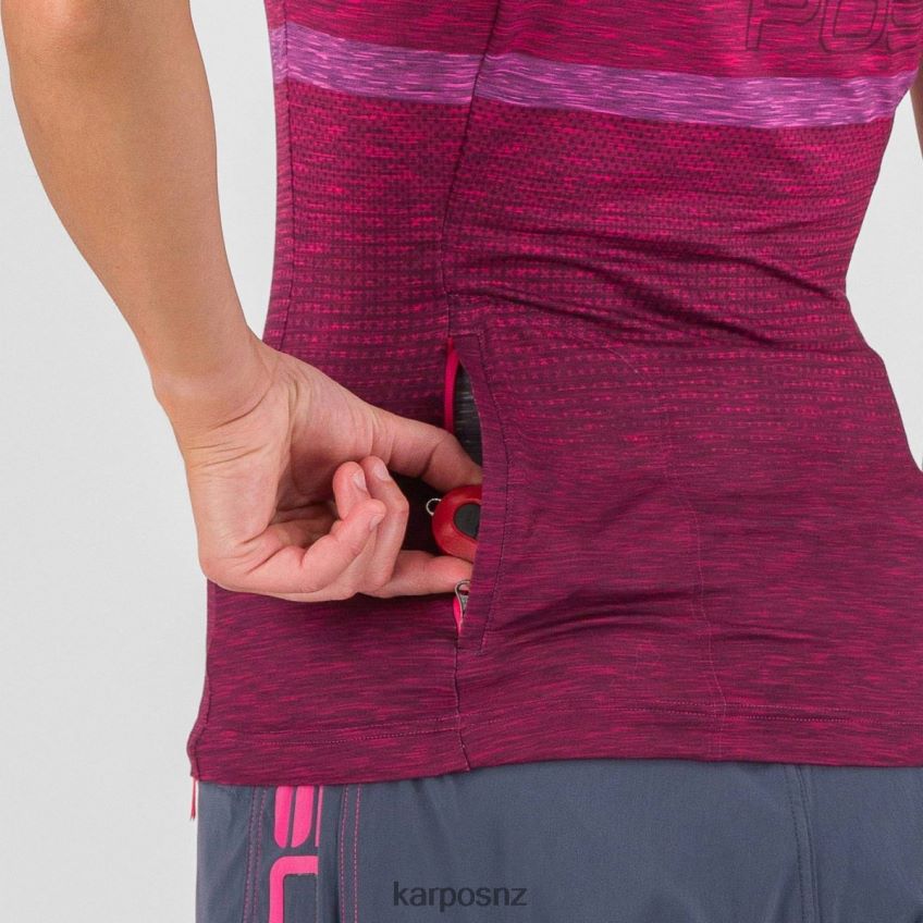 T-Shirt| RASPBERRY RADIANCE/CABARET 0848P81253 Karpos VERVE W TEE Women