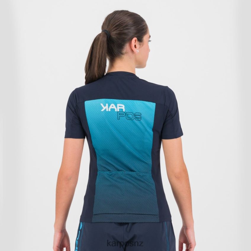 T-Shirt| SKY CAPTAIN/BLUE ATOLL 0848P81225 Karpos VERVE EVO W JERSEY Women