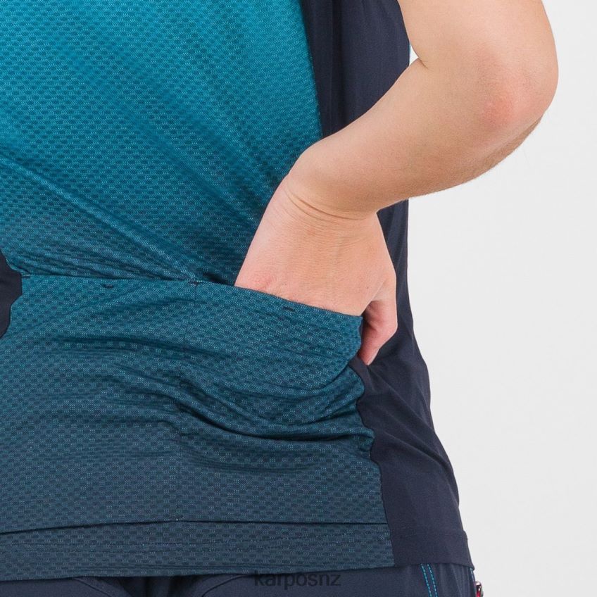 T-Shirt| SKY CAPTAIN/BLUE ATOLL 0848P81225 Karpos VERVE EVO W JERSEY Women