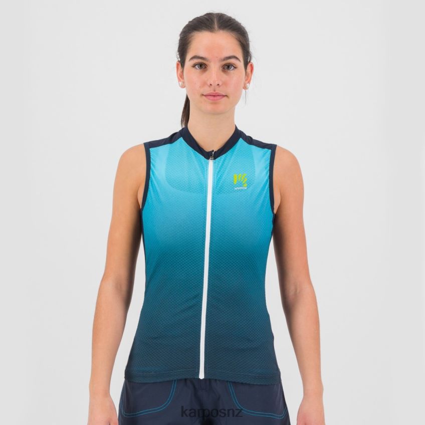 T-Shirt| SKY CAPTAIN/BLUE ATOLL 0848P81236 Karpos VERVE EVO W SLEEVELESS Women