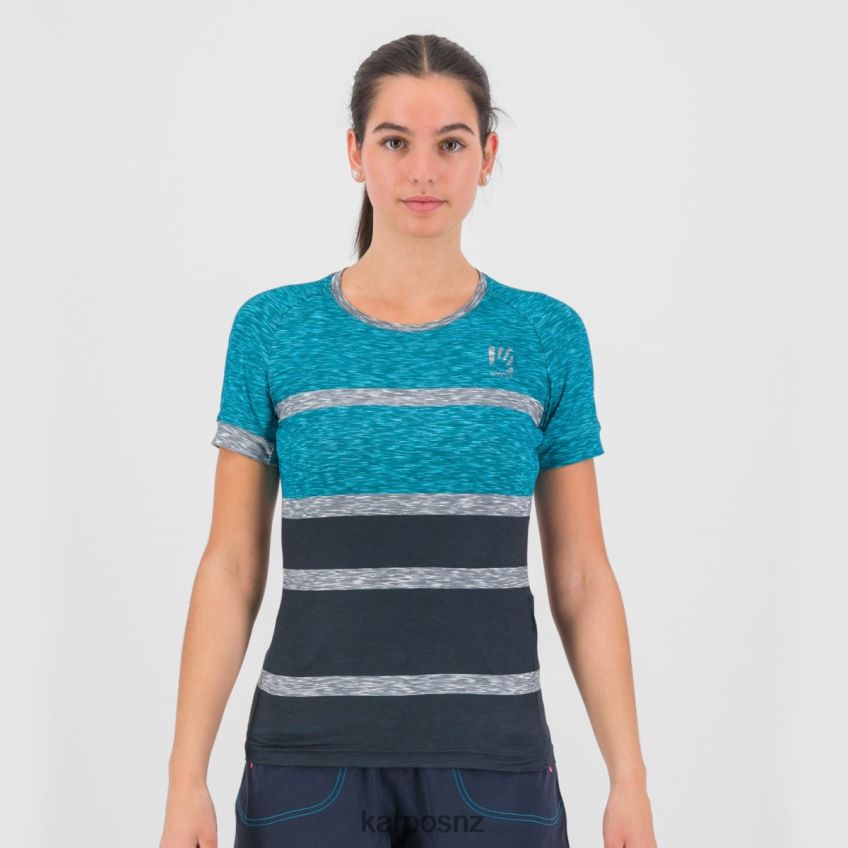 T-Shirt| SKY CAPTAIN/BLUE ATOLL 0848P81251 Karpos VERVE W TEE Women