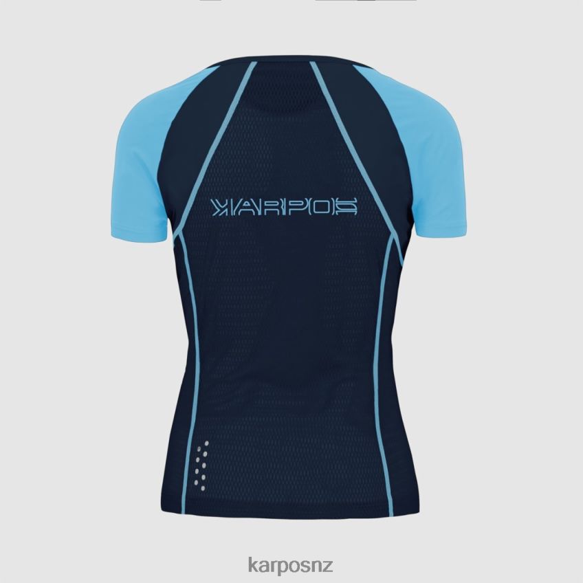T-Shirt| SKY CAPTAIN/BLUE ATOLL 0848P81255 Karpos LAVAREDO EVO W JERSEY Women