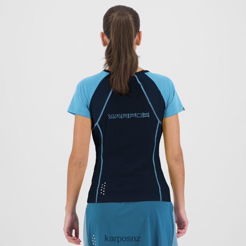 T-Shirt| SKY CAPTAIN/BLUE ATOLL 0848P81255 Karpos LAVAREDO EVO W JERSEY Women