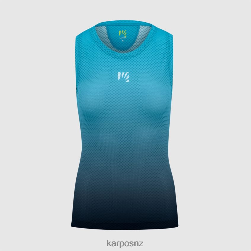 T-Shirt| SKY CAPTAIN/BLUE ATOLL 0848P81351 Karpos VERVE MESH W SLEEVELESS Women