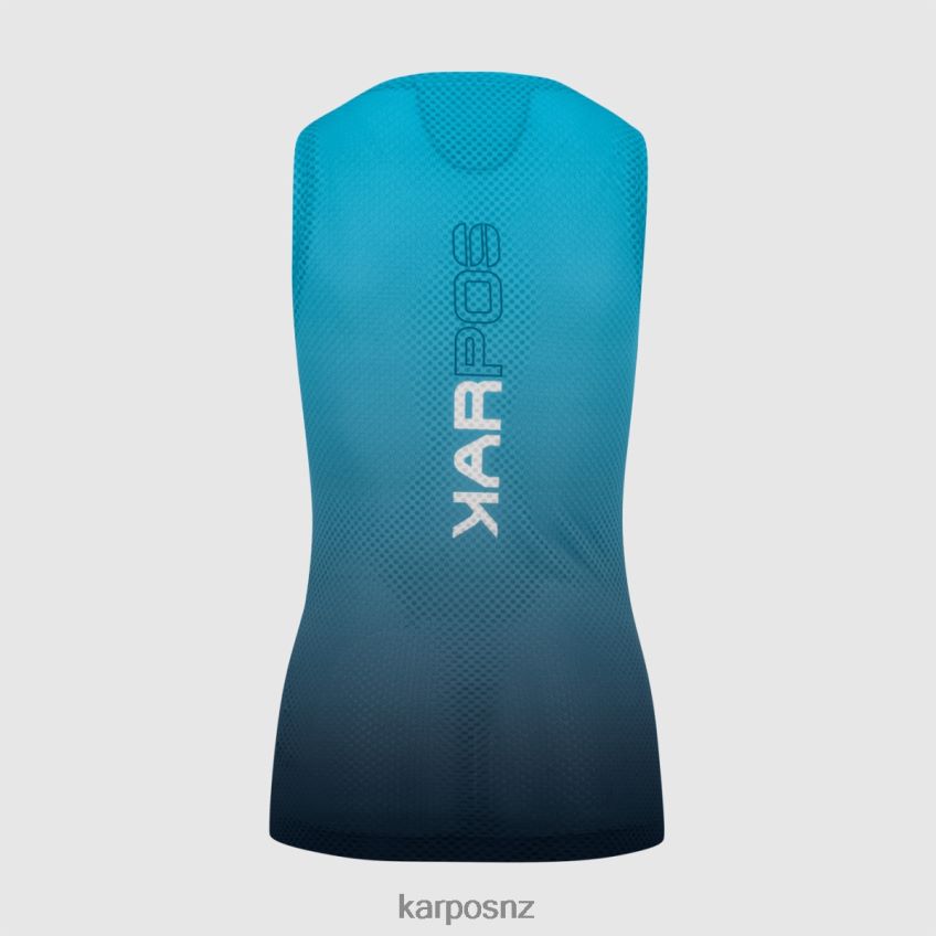 T-Shirt| SKY CAPTAIN/BLUE ATOLL 0848P81351 Karpos VERVE MESH W SLEEVELESS Women