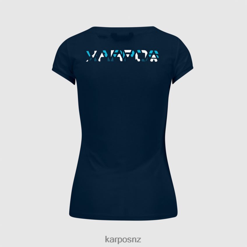 T-Shirt| SKY CAPTAIN/WHITE/BLUE ATOLL 0848P81375 Karpos LOMA W JERSEY Women
