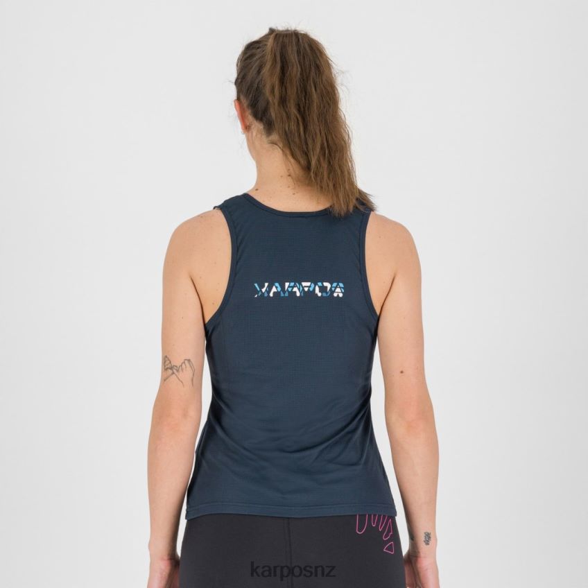 T-Shirt| SKY CAPTAIN/WHITE/BLUE ATOLL 0848P81383 Karpos LOMA W TOP Women