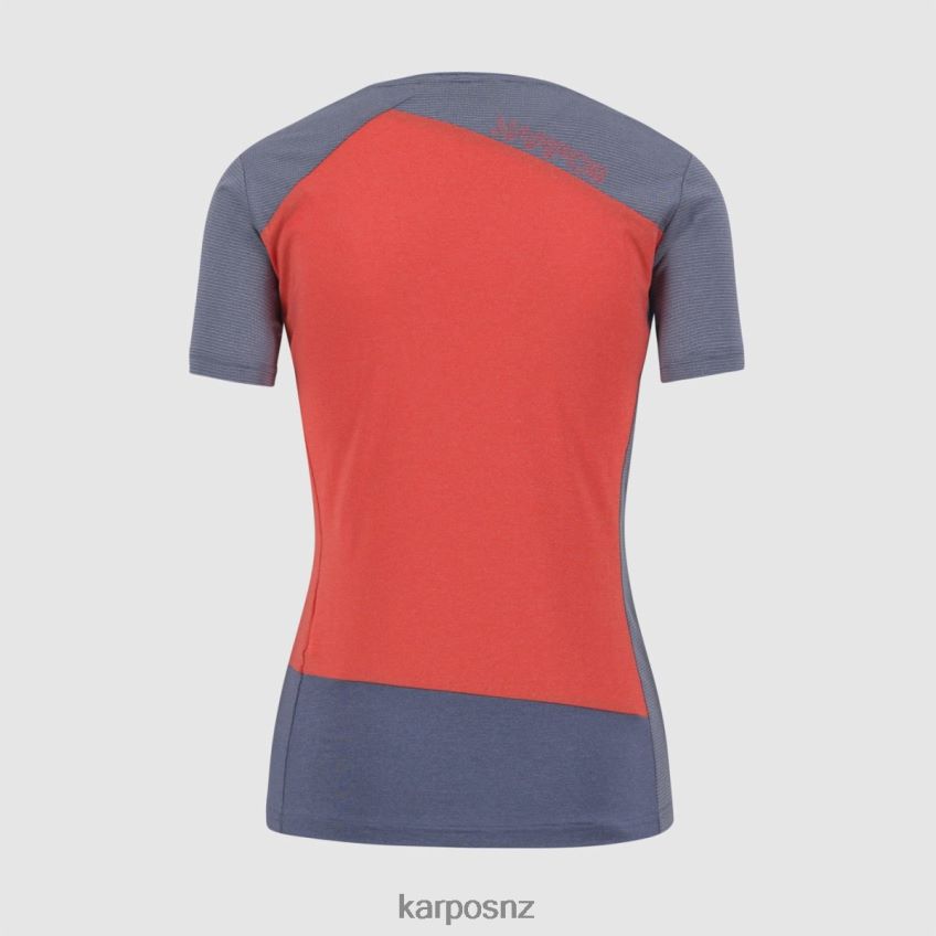 T-Shirt| VINTAGE INDIGO/HOT CORAL 0848P81284 Karpos NUVOLAU W JERSEY Women