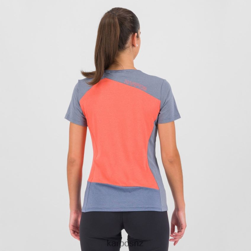 T-Shirt| VINTAGE INDIGO/HOT CORAL 0848P81284 Karpos NUVOLAU W JERSEY Women