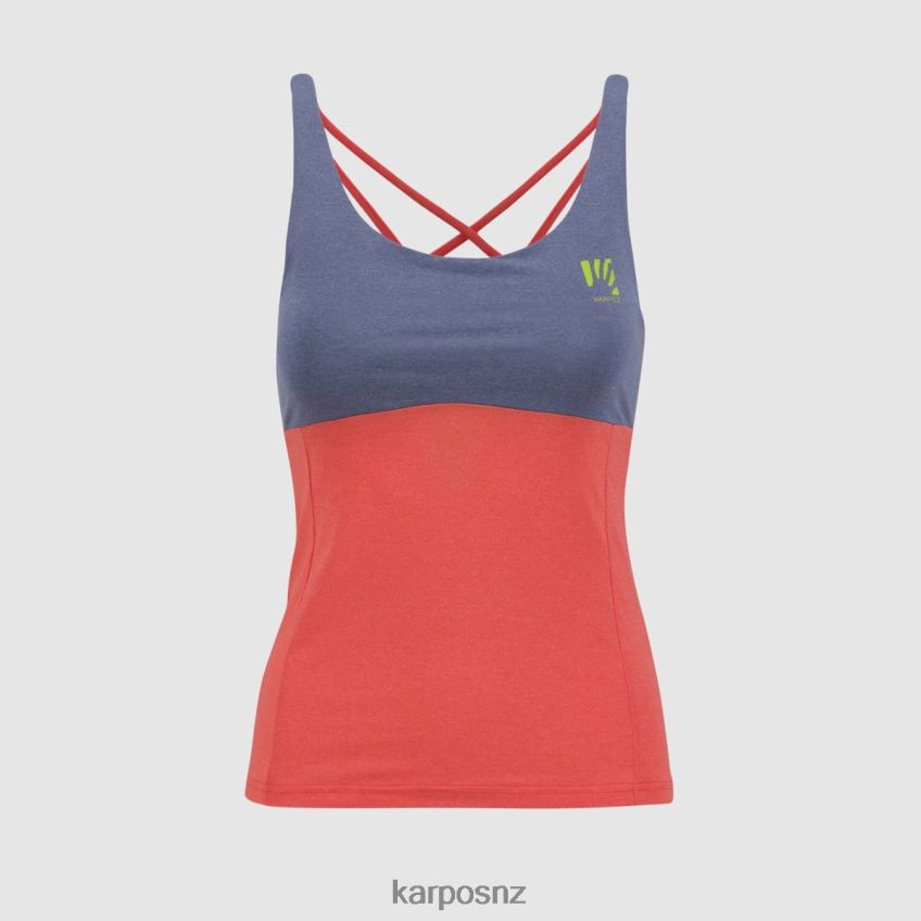 VINTAGE INDIGO/HOT CORAL